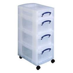 Really Useful Box Aufbewahrungsbox transparent 30,0 x 42,0 x 73,0 cm