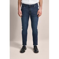 5-Pocket-Jeans BUGATTI, Herren, Gr. 34, Länge 30, blau, 92% Baumwolle, 6% Polyester, 2% Elasthan, Jeans, besonders bequem