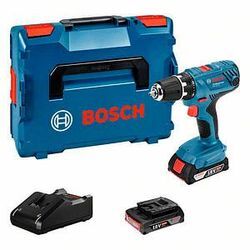 BOSCH Professional GSR 18V-21 Professional Akku-Bohrschrauber-Set 18,0 V, mit 2 Akkus