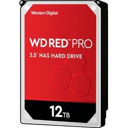 WESTERN DIGITAL HDD-NAS-Festplatte "WD Red Pro", Bulk, Festplatten, rot (rot 2), 12 TB