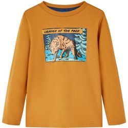 Kinder-Langarmshirt Dunkelocker 92