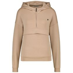 Kapuzensweatshirt ALIFE & KICKIN "Damen MajviAK T", Damen, Gr. M, grau (taupe), 55% Viskose 39% Recycled Polyester 6% Elastan, Sweatshirts, Oversize Hoodie Kapuzenpullover, Supersofter Pullover mit Kapuze