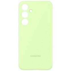 SAMSUNG Silicone Case Handy-Cover für SAMSUNG Galaxy S24+ grün