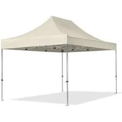 TOOLPORT 3x4,5m Aluminium Faltpavillon, ohne Seitenteile, creme - (600196)