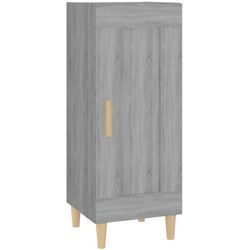 Vidaxl - Sideboard Grau Sonoma 34,5x34x90 cm Holzwerkstoff