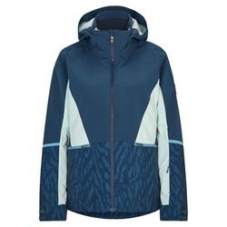 Skijacke ZIENER "TAIMI", Damen, Gr. 34, blau (dunkelblau), Obermaterial: 100% Polyester;Futter: 1. 100% Polyester, 2. 100% Polyamid;Wattierung: 100% Polyester;, Jacken