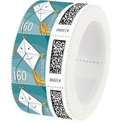 Porto bis 2024: Deutsche Post 1,60 € Briefmarken "Briefdrachen" nassklebend, 200 St.