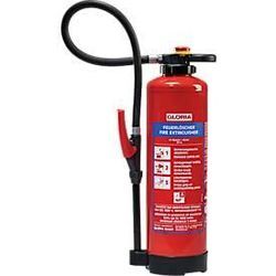 Feuerlöscher Gloria® WKL 6 PRO, DIN EN 3, Leistung 21 A, ideal für Li-Ionen Akkus bis 642 Wh, 6 l, 65 s, 4 m, Schlagknopf, Löschlanze & Löschpistole