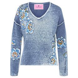 V-Pullover LIEBLINGSSTÜCK blau