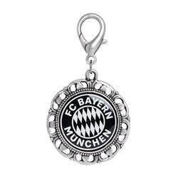 FC Bayern Anhänger Logo - Grau