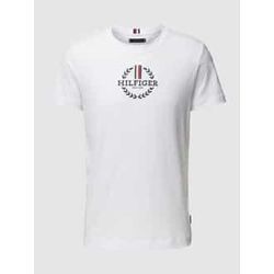 Slim Fit T-Shirt mit Rundhalsausschnitt