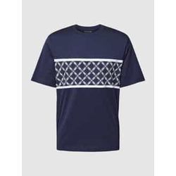 T-Shirt mit Blockstreifen Modell 'EMPIRE STRIPE'