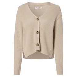 Marc O'Polo Strickjacke Damen Baumwolle, sand