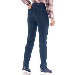 Bequeme Jeans CASUAL LOOKS Gr. 40, Normalgrößen, blau (dunkelblau) Damen Jeans