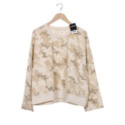 Juvia Damen Sweatshirt, beige, Gr. 46