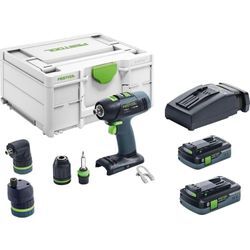 Akku-Bohrschrauber T 18+3 HPC 4.0 I-Set FESTOOL - 576989