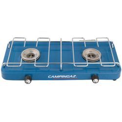 Campingaz - Base Camp Campingkocher - 2-flammiger Camping-Gaskocher - 2x 1600 Watt - blau