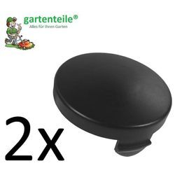 2x Rasentrimmer Ersatzhaube / Spulenabdeckung / Haube / Deckel für Rasentrimmer