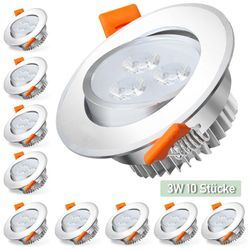 Swanew - led Einbaustrahler Deckenstrahler Einbauleuchten Decke led Deckenspots Spots Deckenleuchte Einbauspots Einbauleuchten für das bad Küche