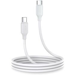 Joyroom Ladekabel/Datenkabel USB-C - USB-C 480Mb/s 60W 1m weiß (S-CC060A9)