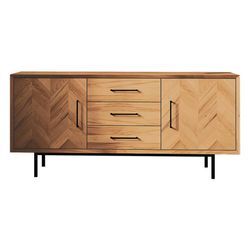 Sideboard "Parquetta" - Holzart: Wildeiche