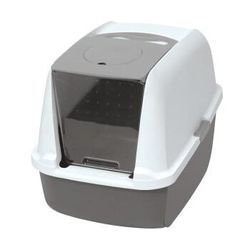 Catit Katzentoilette mit Abdeckung und Airsift-Filtersystem - Standard