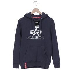 Alpha industries Herren Kapuzenpullover, marineblau, Gr. 46