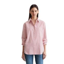 Langarmbluse MARC O'POLO "im Boyfriend-Stil" Gr. 32, rosa (altrosa), Damen, Obermaterial: 100% Baumwolle, gestreift, Blusen