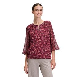 Schlupfbluse CARTOON "Cartoon Casual-Bluse mit Muster" Gr. 36, rosa (camel, rosé) Damen Blusen