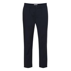 Stoffhose CASUAL FRIDAY "Stoffhose CFMarc" Gr. 30, Länge 34, blau (schwarz navy), Herren, Obermaterial: 62% Polyester PES. 34% Viskose LENZING ECOVERO CV LenzEcov. 4% Elasthan EL., Hosen