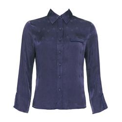 Triumph - Top mit langen Aermeln - Blue L - Linn - Homewear für Frauen