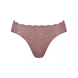 sloggi - Slip mit hohem Beinausschnitt - Rose Brown 0XXL - sloggi Zero Feel Bliss - Unterwäsche für Frauen