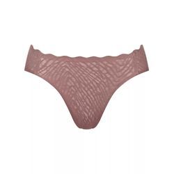 sloggi - Slip mit hohem Beinausschnitt - Rose Brown 00XL - sloggi Zero Feel Bliss - Unterwäsche für Frauen