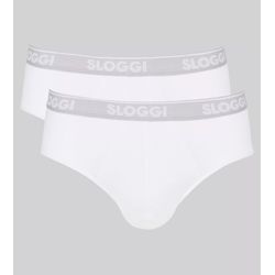 sloggi - Herren Midi - White M - sloggi Men Go Abc - Unterwäsche für Männer