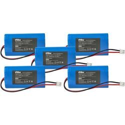 5x Akku Ersatz für Sigor 4508401 für Tischlampe, Nachttischlampe (4400 mAh, 3,7 v, Li-Ion) - Vhbw