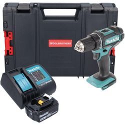 Makita - ddf 482 SF1J-R Akku Bohrschrauber 18V 62Nm + 1x Akku 3,0 Ah + Ladegerät + rhino