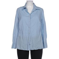 Peter Hahn Damen Bluse, hellblau, Gr. 48