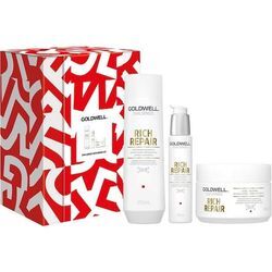 Goldwell Dualsenses Scalp Specialist Geschenkset Rich Repair Shampoo 250 ml + Rich Repair 60s Treatment 200 ml + Rich Repair 6 Effects Serum 100 ml