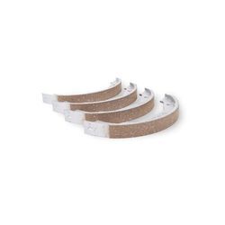DELPHI Handbremsbeläge PORSCHE LS2120 971698533C,298698533,97035299300 Handbremsbacken,Bremsbackensatz, Feststellbremse 97035299301,97035299302