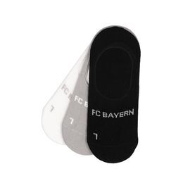 FC Bayern No-Show Socken 3er-Set - Mehrfarbig