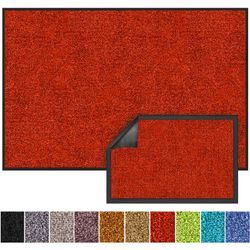 Karat - Schmutzfangmatte Rhine Water Melon Red 90 x 300 cm - Rot