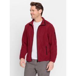 Fleecejacke CATAMARAN Gr. 52/54, rot (kirsche), Herren, 100% Polyester, Jacken