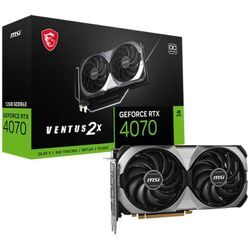 MSI Grafikkarte GeForce RTX 4070 VENTUS 2X E 12G OC - 12 GB GDDR6X OC