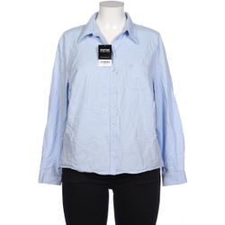 Peter Hahn Damen Bluse, blau, Gr. 48