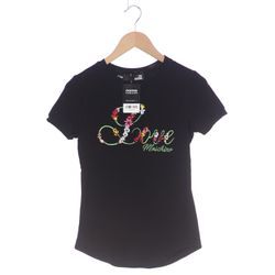 Love Moschino Damen T-Shirt, schwarz, Gr. 36