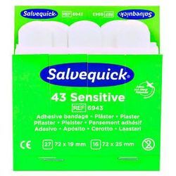 Salvequick® Pflaster Sensitive 1009943V weiß, 43 St.