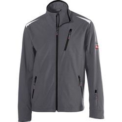 Herren Jacke 24, d-grau/schwarz, Gr.M - Fortis