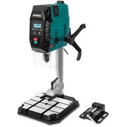 Vonroc - Standbohrmaschine 900W – Tischbohrmaschine – Ständerbohrmaschine - Digitales Bedienfeld mit lcd – Holz 40mm/Stahl 13mm – Kreuzlinienlaser