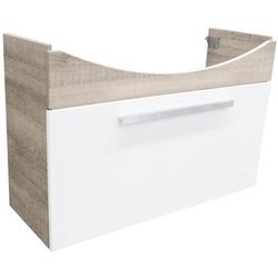 FACKELMANN Waschtisch-Unterschrank A-VERO / Badschrank mit Soft-Close-System / Maße (B x H x T): ca. 98,5 x 64 x 35 cm / hochwertiger Schrank fürs