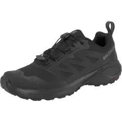 Laufschuh SALOMON "X-ADVENTURE", Gr. 43, schwarz, Textil, Synthetik, sportlich, Schuhe